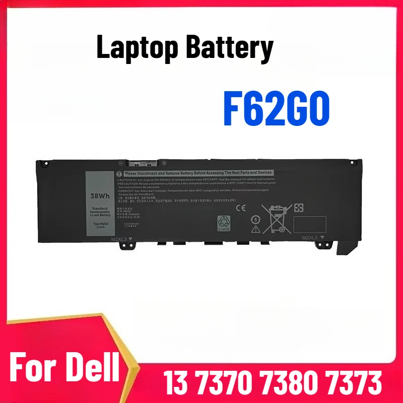 

Совершенно новая батарея для ноутбука Dell Inspiron 13 7370 7380 7373 Vostro 5370 F62G0