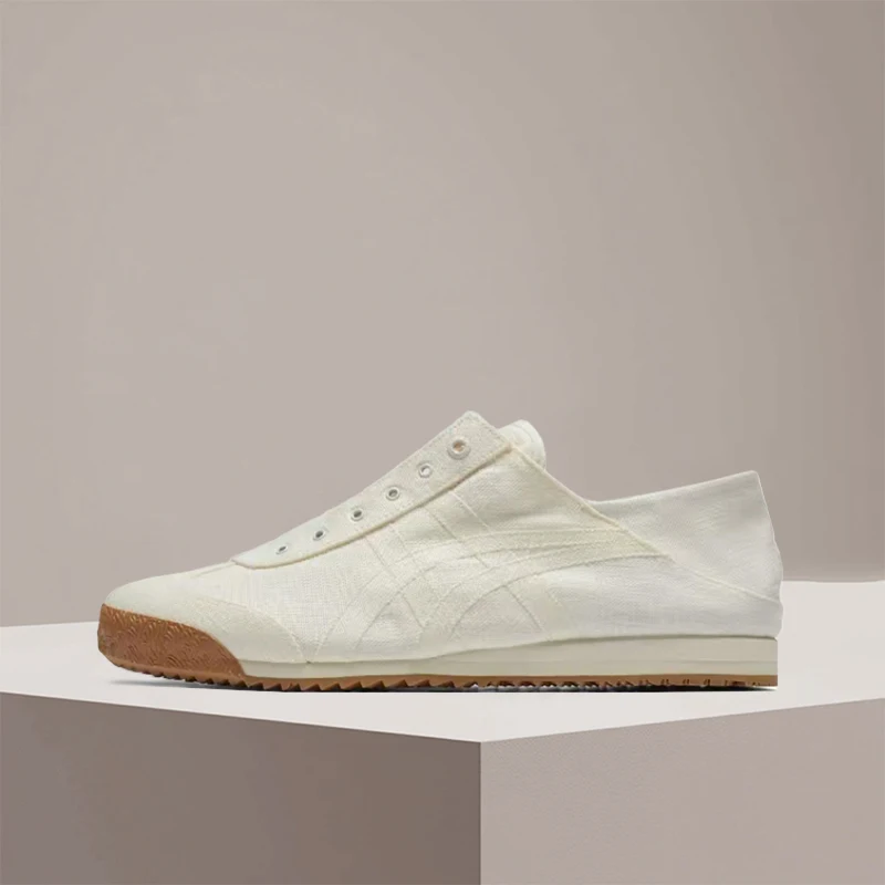 Onitsuka Tiger MEXICO 66 SD PARATY Beige Simple Comfortable Low-Top Casual Unisex Sneaker Lightweight Durable 1183C432-750