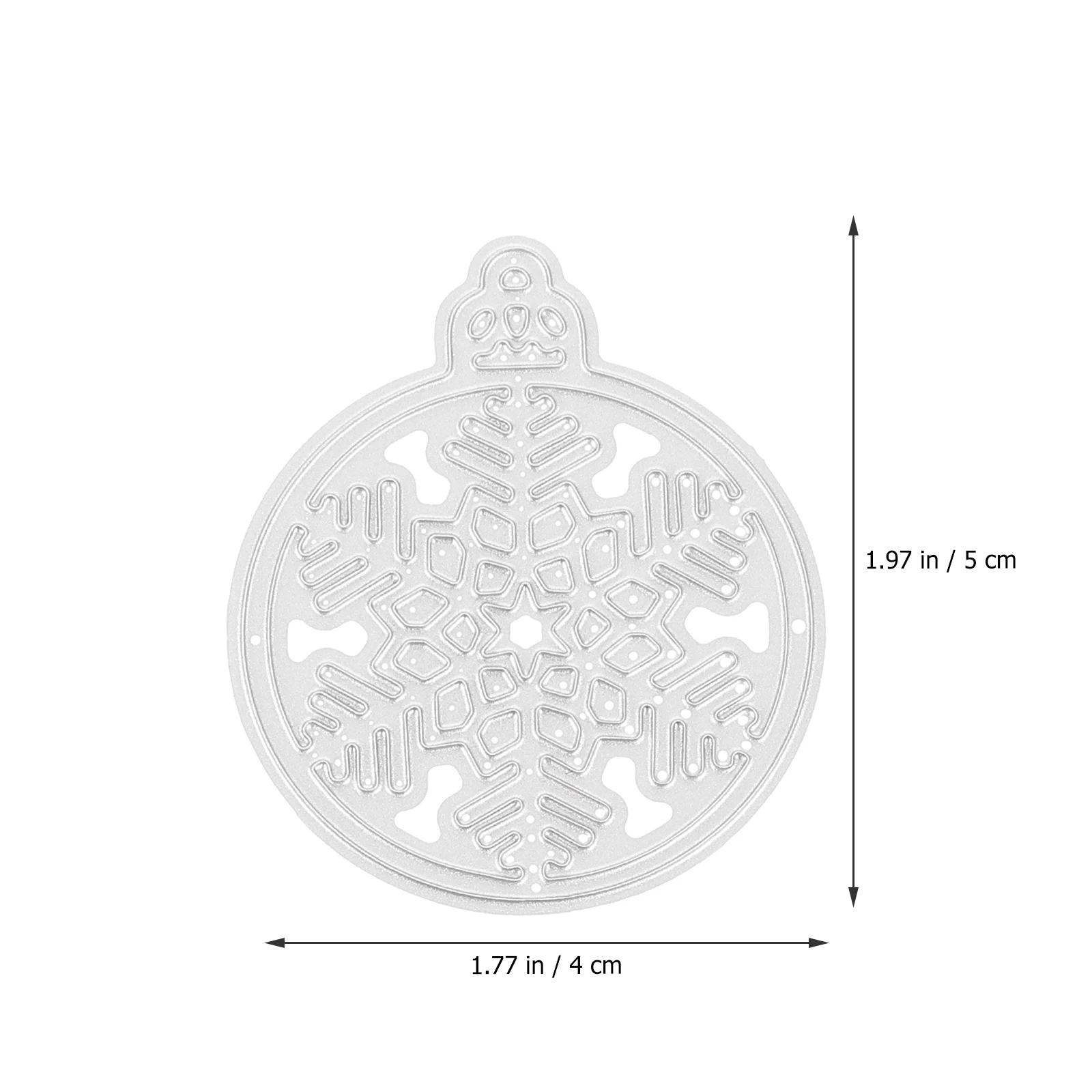 

4pcs Metal Cut Die Christmas Theme Cutting Dies Stencil Scrapbooking Craft Embossing Die Cuts Reusable Strong Carbon Steel