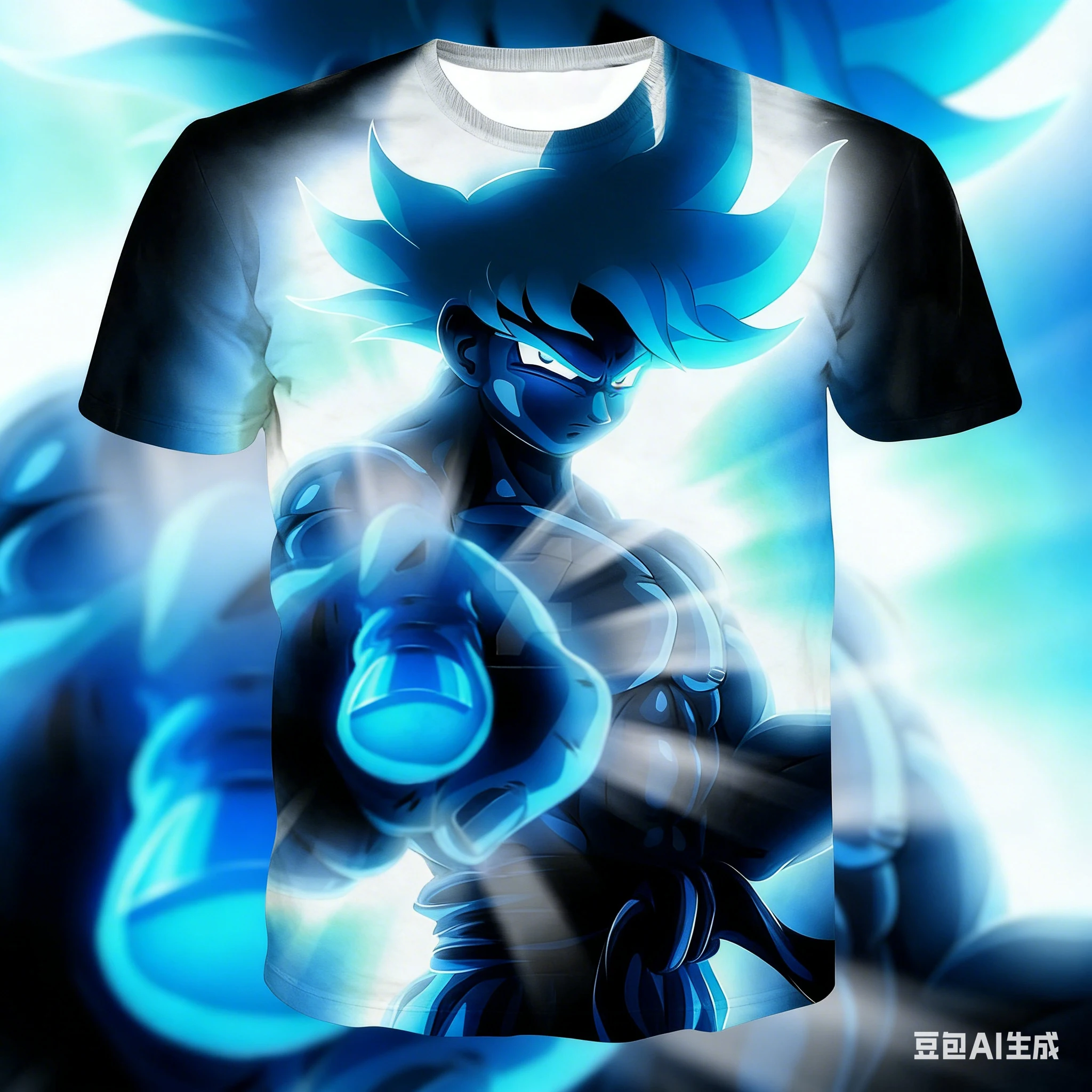 

Японская аниме-футболка Dragon Ball Z с 3D-принтом Super Blue Son Goku Epic Ultra Instinct, модная одежда для детей и взрослых, косплей-топы