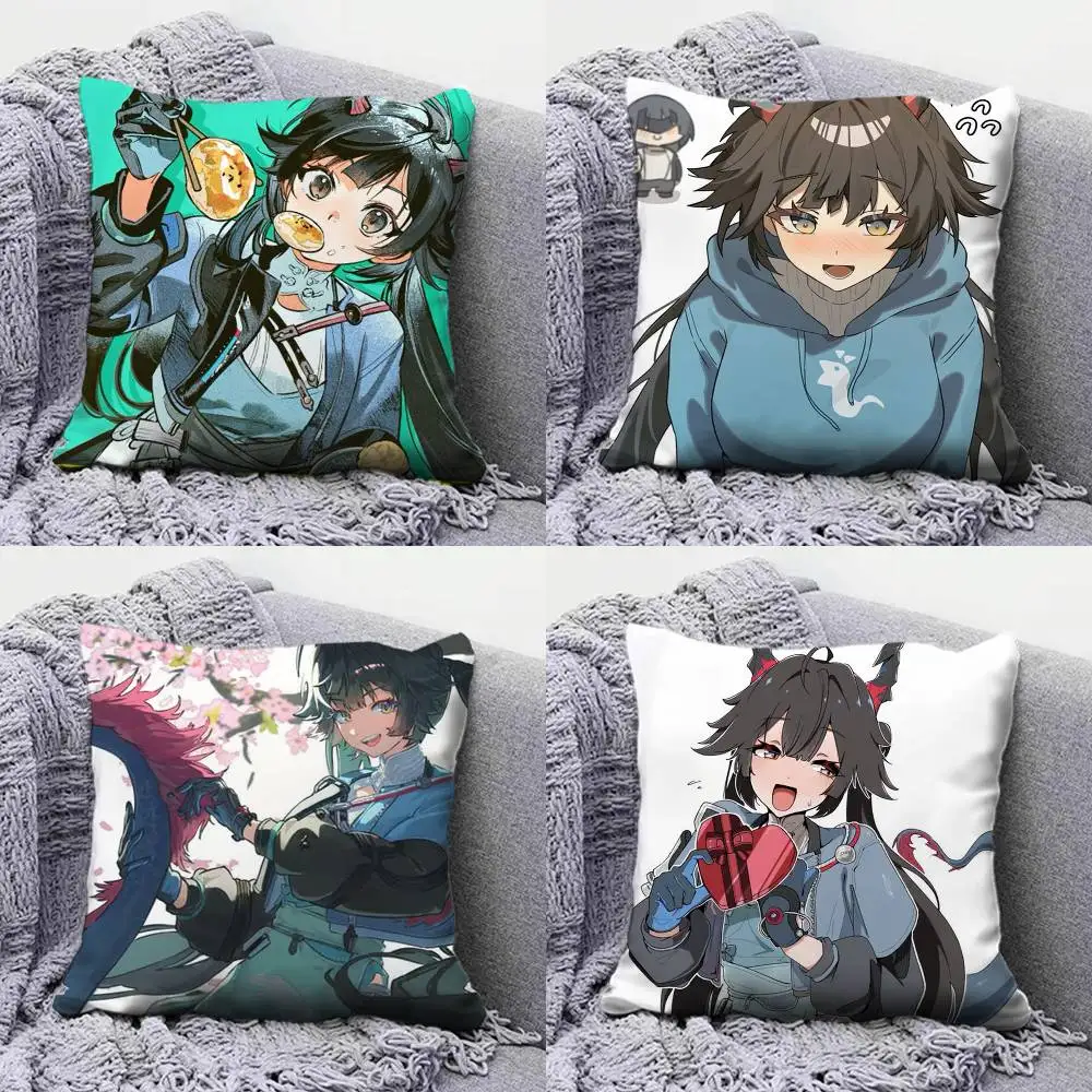 

Chen Qianyu Arknight Endfield Home Sofa Cushion Covers and Aecorative Custom Pillow Covers