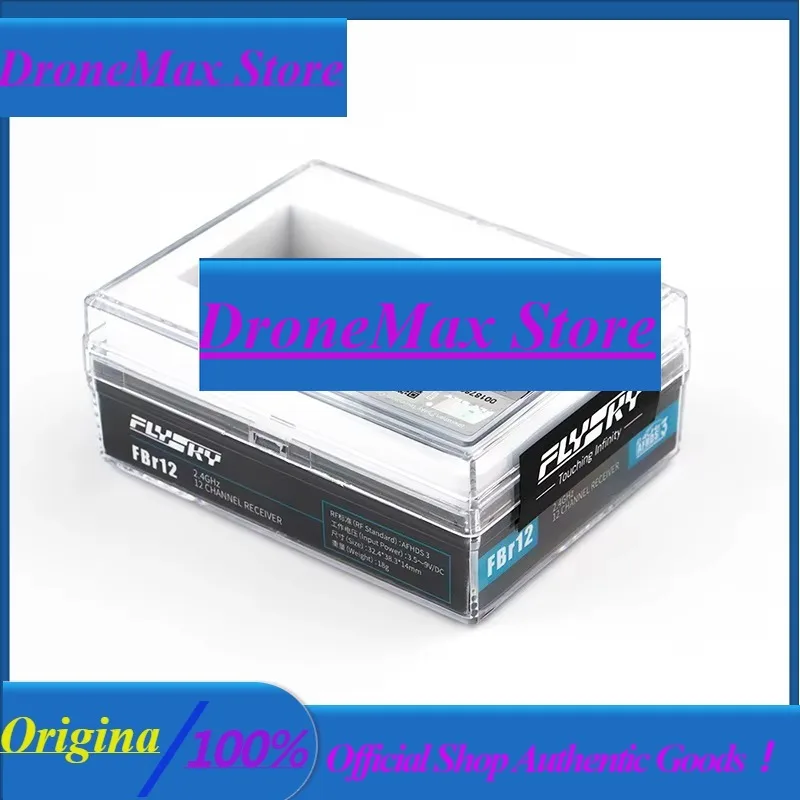 DroMaFlySky FBr12 12 Channel Waterproof Enhanced Receiver Applied To Transmitter PL18/NB4/NB4 Lite Supporting AFHDS 3