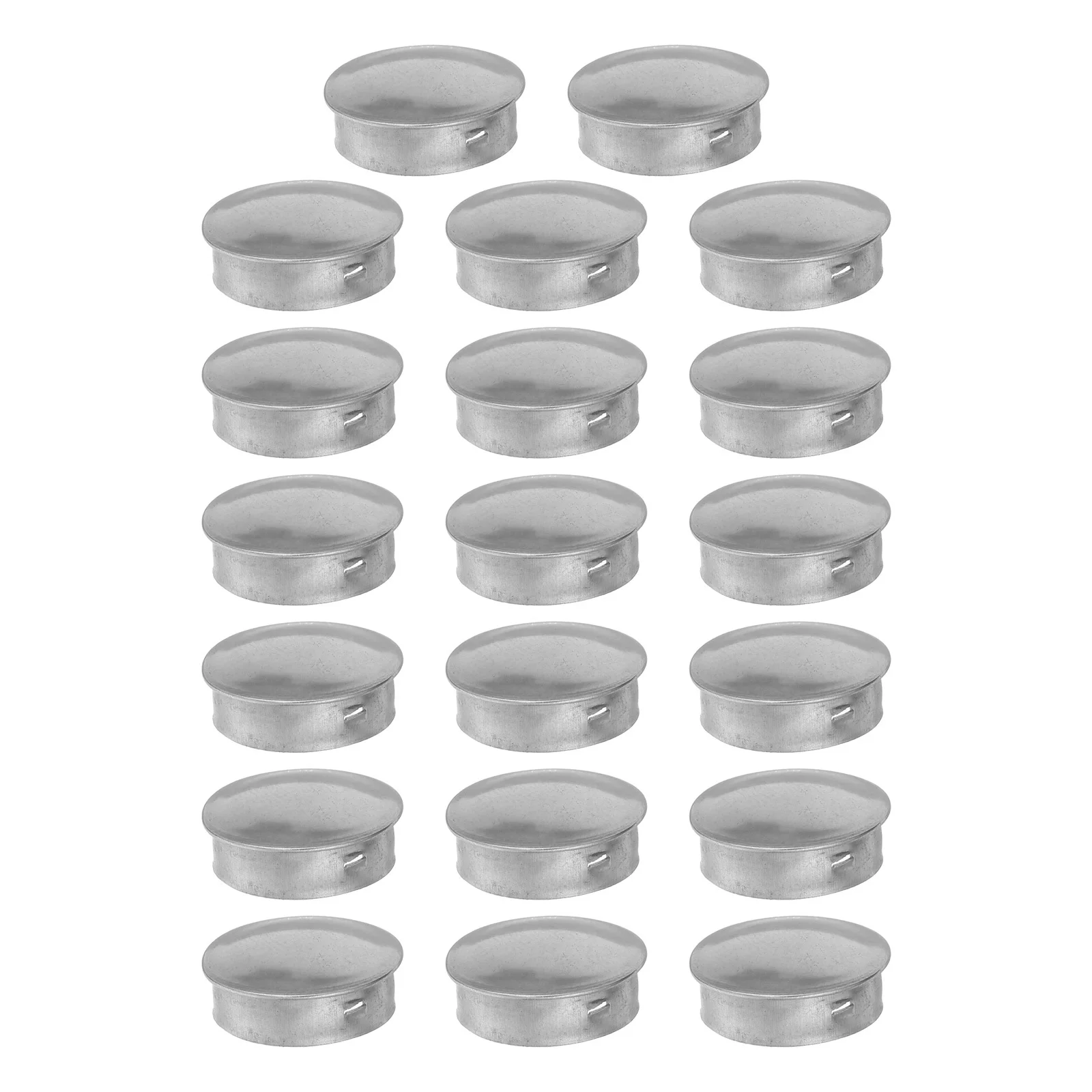 

20Pcs Stainless Steel Dust Plugs T-Shaped Waterproof Round Tube End Caps Heat Resistant Stopper Stainless Steel Tube End Caps