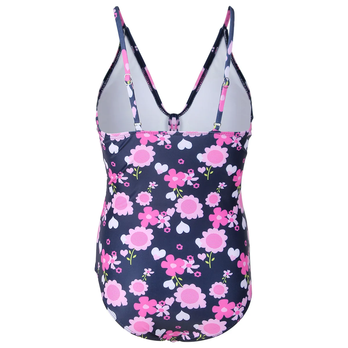 Floral Girls One Piece Swimsuit 7-12 Year Kids Swim Suit Teenage Children's Swimwear 2025 Bathing Suits Girl Beach Wear Bodysuit