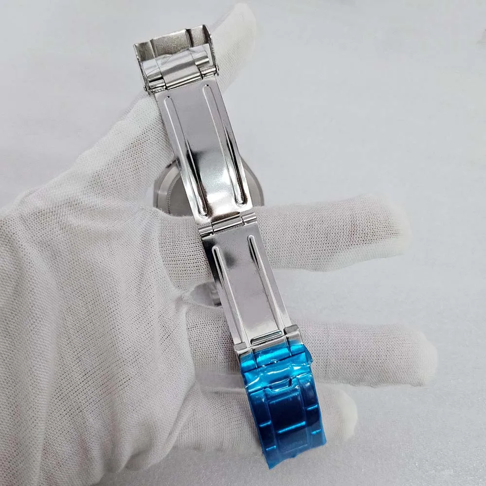 อุปกรณ์เสริมนาฬิกาสแตนเลส 39 มม.ผู้หญิง 316 สแตนเลสสตีลกระจกแร่เหมาะสําหรับ nh35/36 การเคลื่อนไหว