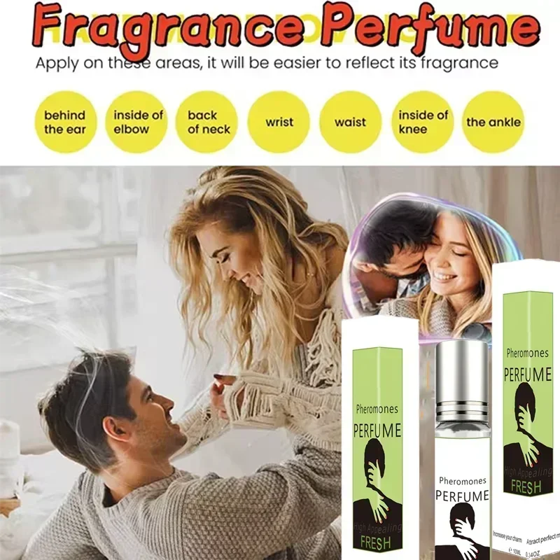 Sex Pheromone Perfume For Women to attract men Stimulates Flirtation Long Lasting Intimate Partner Portable Body Perfume oil