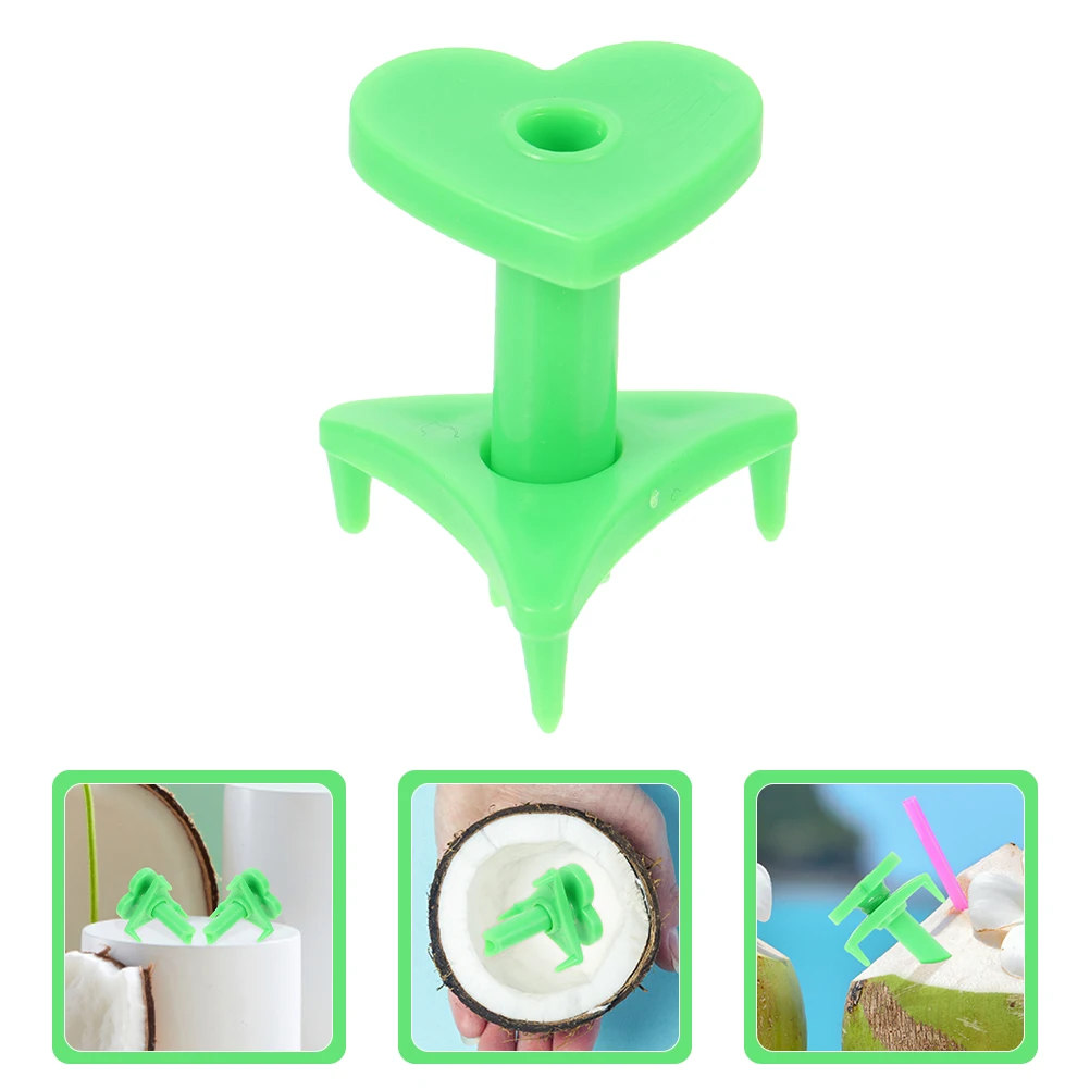 

6 Pcs Coconut Opener Tools Hole Cracker Manual Coconuts Accessories Pp Punch Puncher