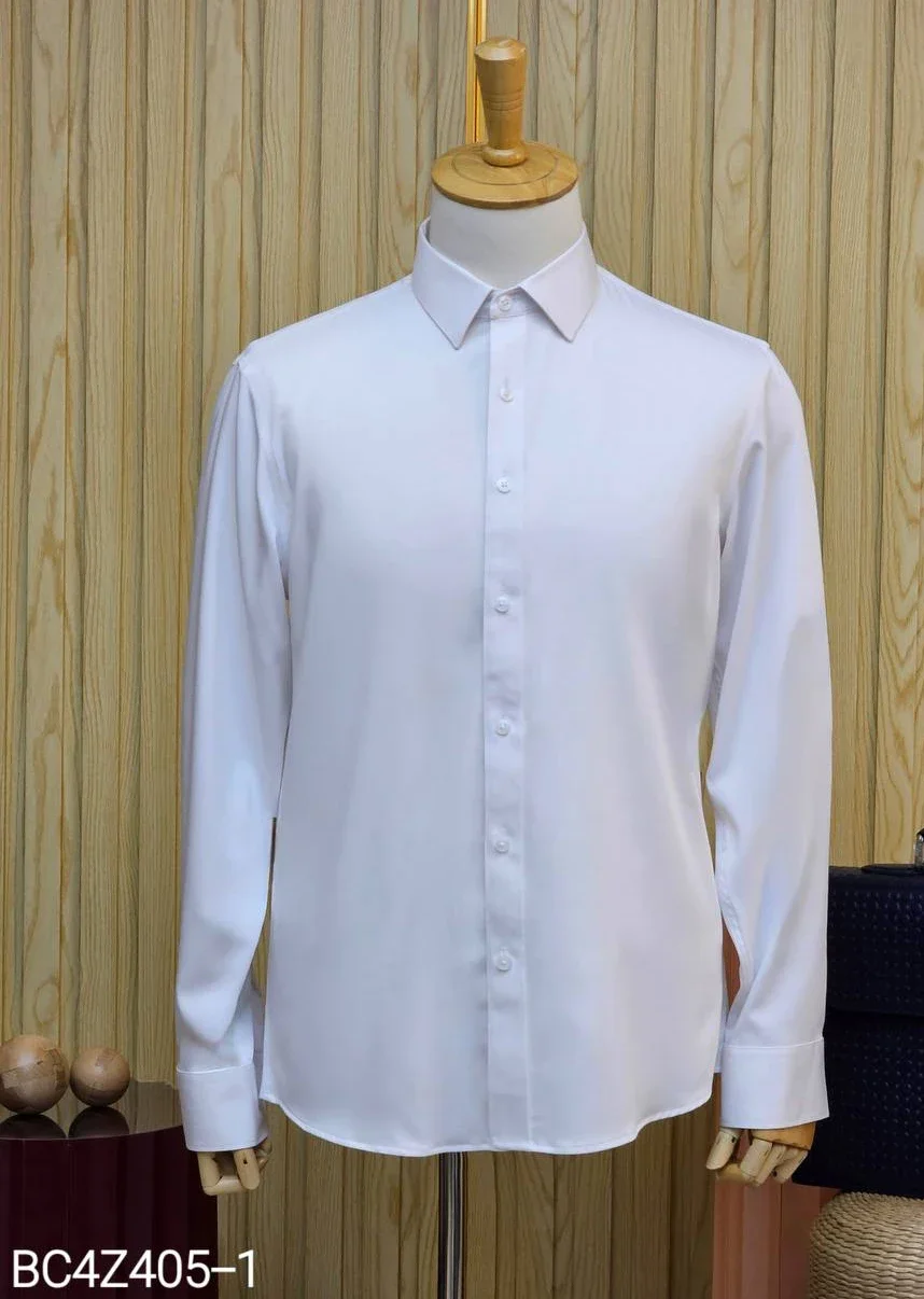 

BILLIONAIRE BLSK CPRT Shirt Cotton men 2024 new Business embroidery Straight high-quality Long sleeve shirt big Size 48-58