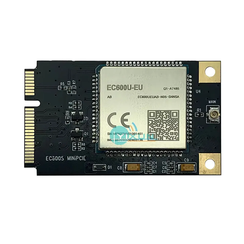 EC600U-EU LTE Cat1 MINI PCIE 4G Module LTE-FDD B1/B3/B5/B7/B8/B20/B28 LTE-TDD B38 B40 B41 GSM B3/B8