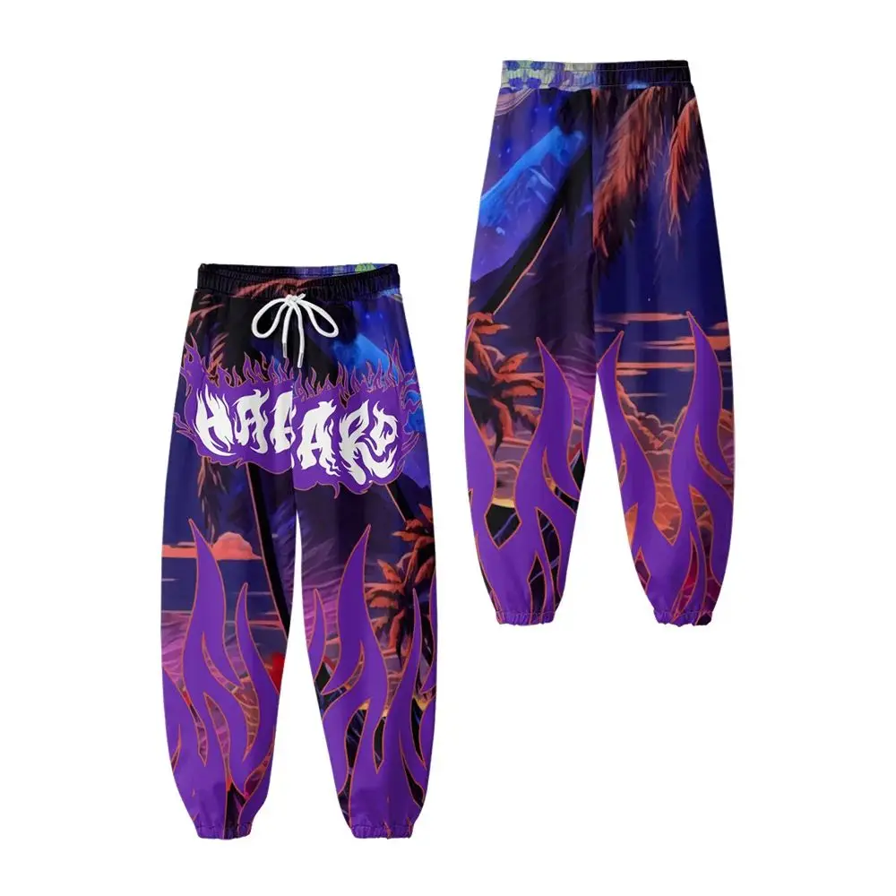 The new 3D printed fashionable, casual and multi-functional outdoor men's sports trousers for the autumn of 2025