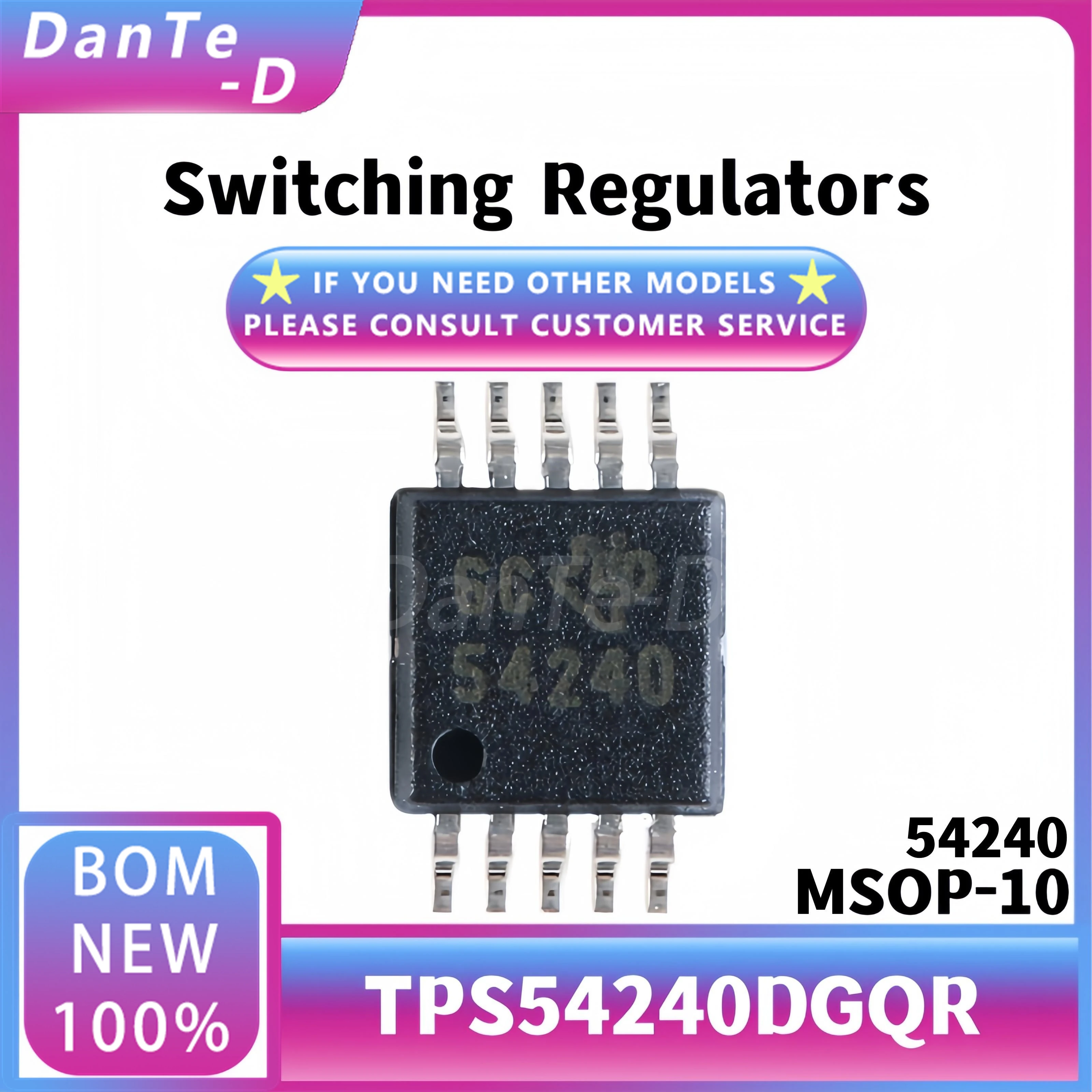 TPS54240DGQR MSOP-10 42V 2.5A DC DC Buck Converter IC Original Authentic