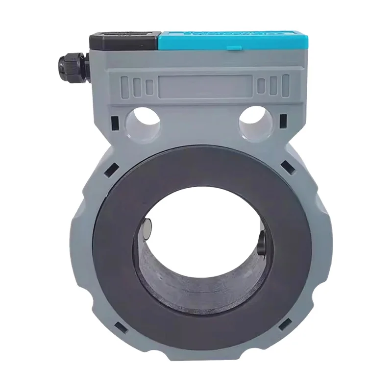 Digital Ultrasonic Flow Meter DN50-150 Card Type Pipeline Water Flow Meter RS485 Ultrasonic Water Flow Sensor