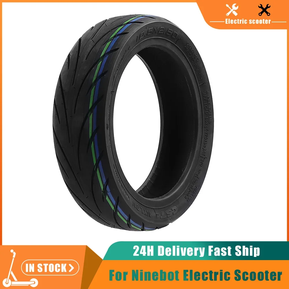 CST 10.5x2.5 Vacuum Tire For Ninebot P65 P100 Electric Scooter Kickscooter 10 Inch Wheel Rubber Tyre Tubeless Accessories