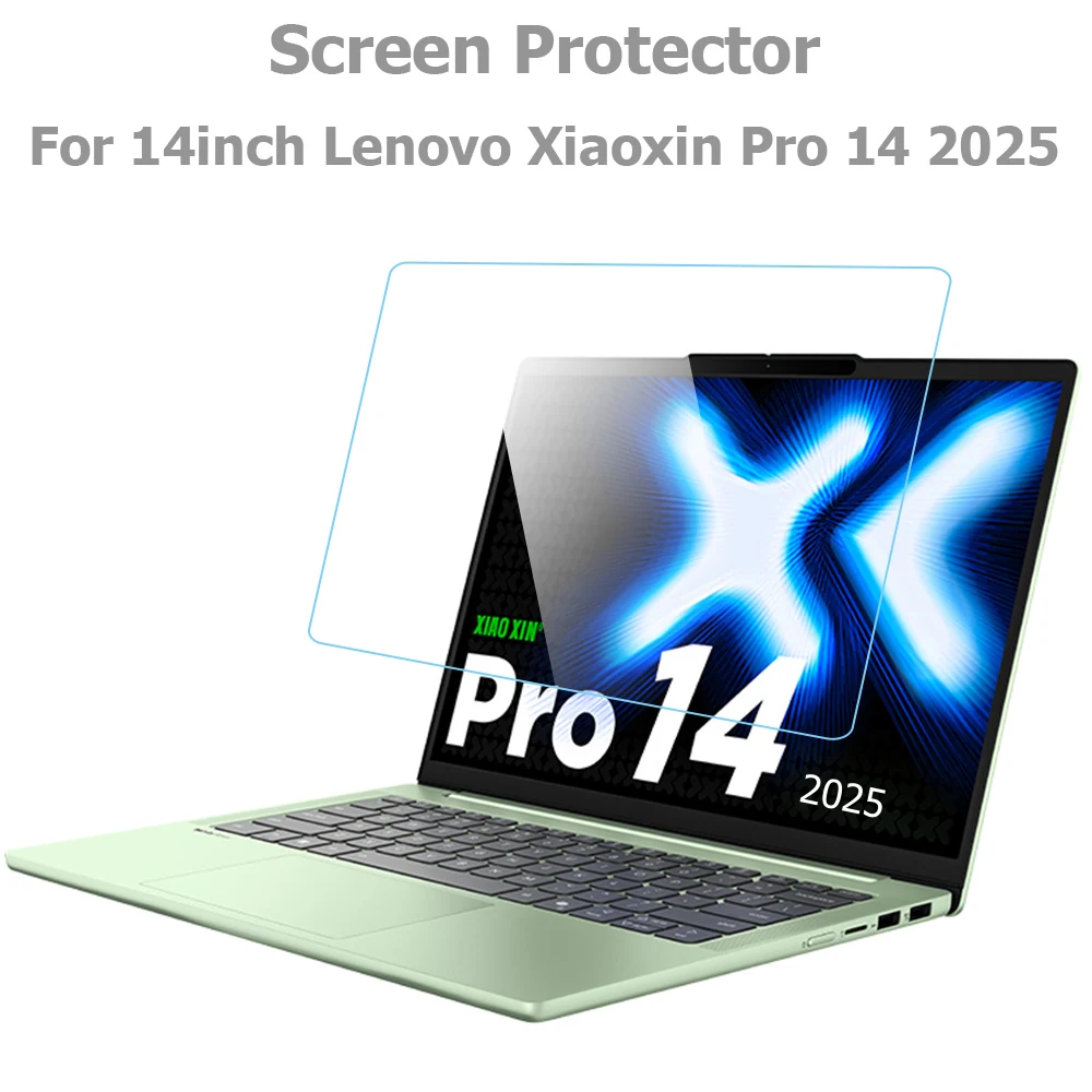 Screen Protector for 14Inch Lenovo Xiaoxin Pro 14 2025 Publish Clear Tempered Glass for Xiaoxin Pro14 2025 NoteBook Protive Film