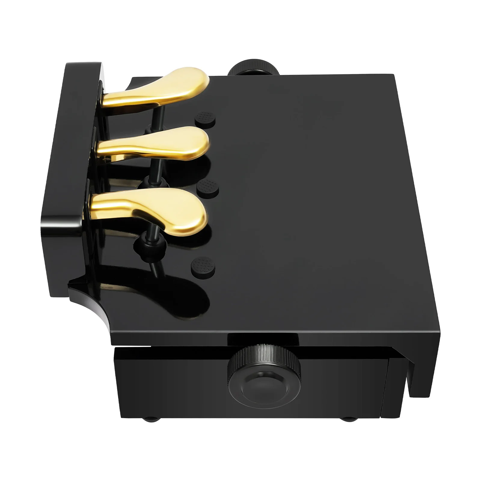 Extension de pédale de piano, extension de pédale silencieuse réglable en hauteur pour enfants, pédale assistée pour piano à usage domestique et centres d'apprentissage du piano