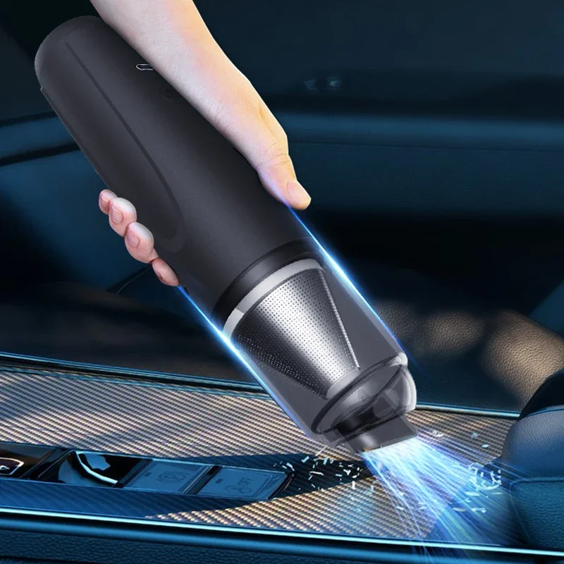 New Car Mounted Vacuum Cleaner small charging high-power Wireless Portable High Suction Dust Mini Dust Auto Vacuum Cleaner