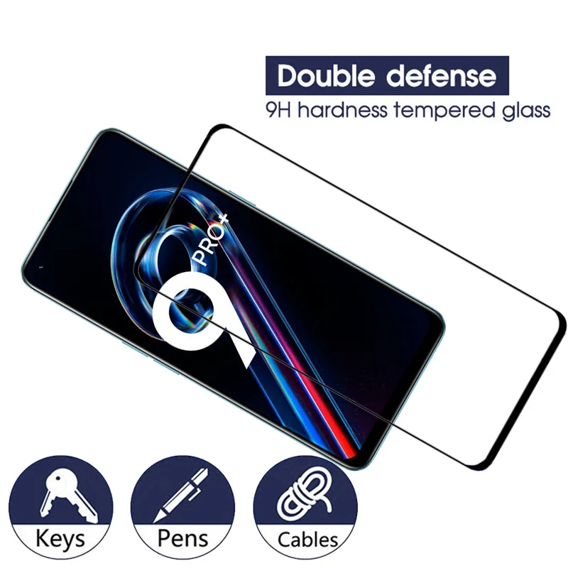 Screen Protector For realme 9 pro plus Tempered Glass Realme 9i 8i 8 9 pro plus Pelicula Camera realme 9 pro Glass Film For realmi 9 pro Glass