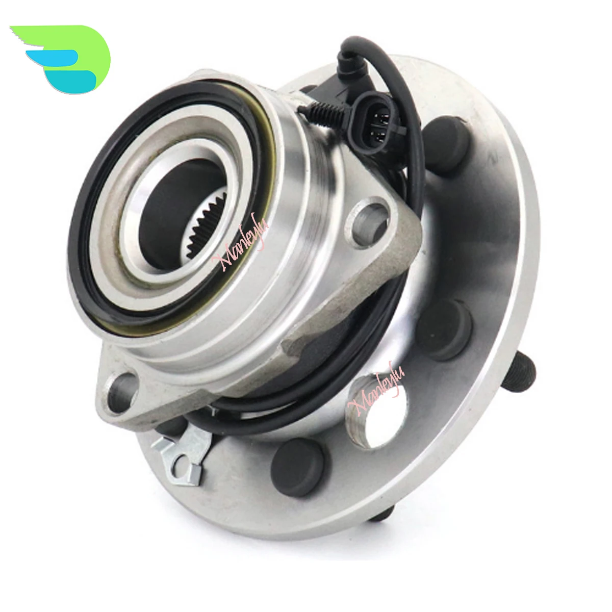 

Подшипник ступицы переднего колеса 4WD в сборе для GMC K1500 Suburban K2500 Yukon Tahoe Cadillac 95- (6-болтовый, с ABS) 15997071 BR930346 515024