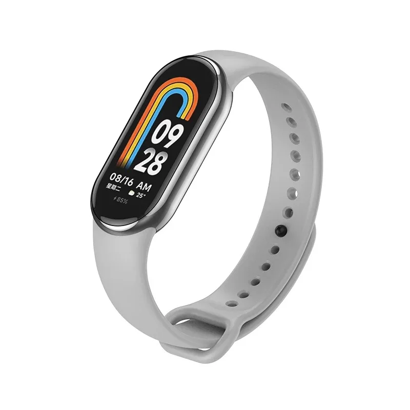 Silikonarmband für Xiaomi Mi Band 10 9 8 Sportarmband Gummi-Armband Pulseira Correas für Xiaomi Mi Band 9/8/10 Zubehör – Detail 4