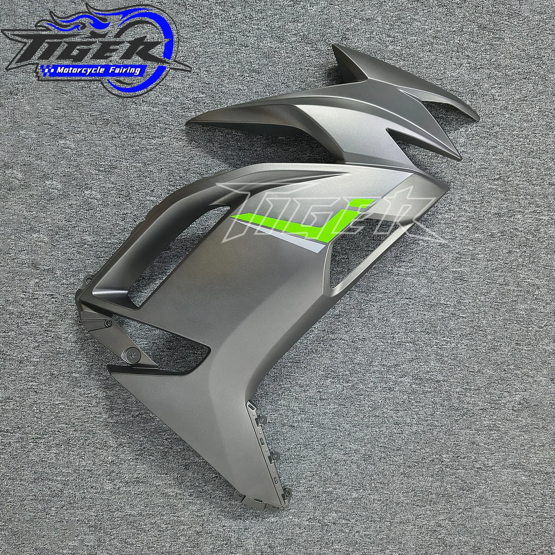 يصلح لكاواساكي ZX650 2021 2022 دراجة نارية الإطار لوحة هدية الجانب غطاء القلنسوة ZX650