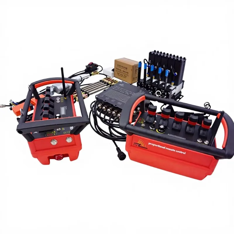 2026 New Five-Joint Wireless Proportional Remote Control Kit, Suitable For Truck Cranes/drilling Rigs/skid Steer