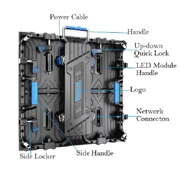 Factory Price P2.976mm LED Display 500x1000mm High-Definition Indoor LED Electronic Screen for Banquets and Theaters