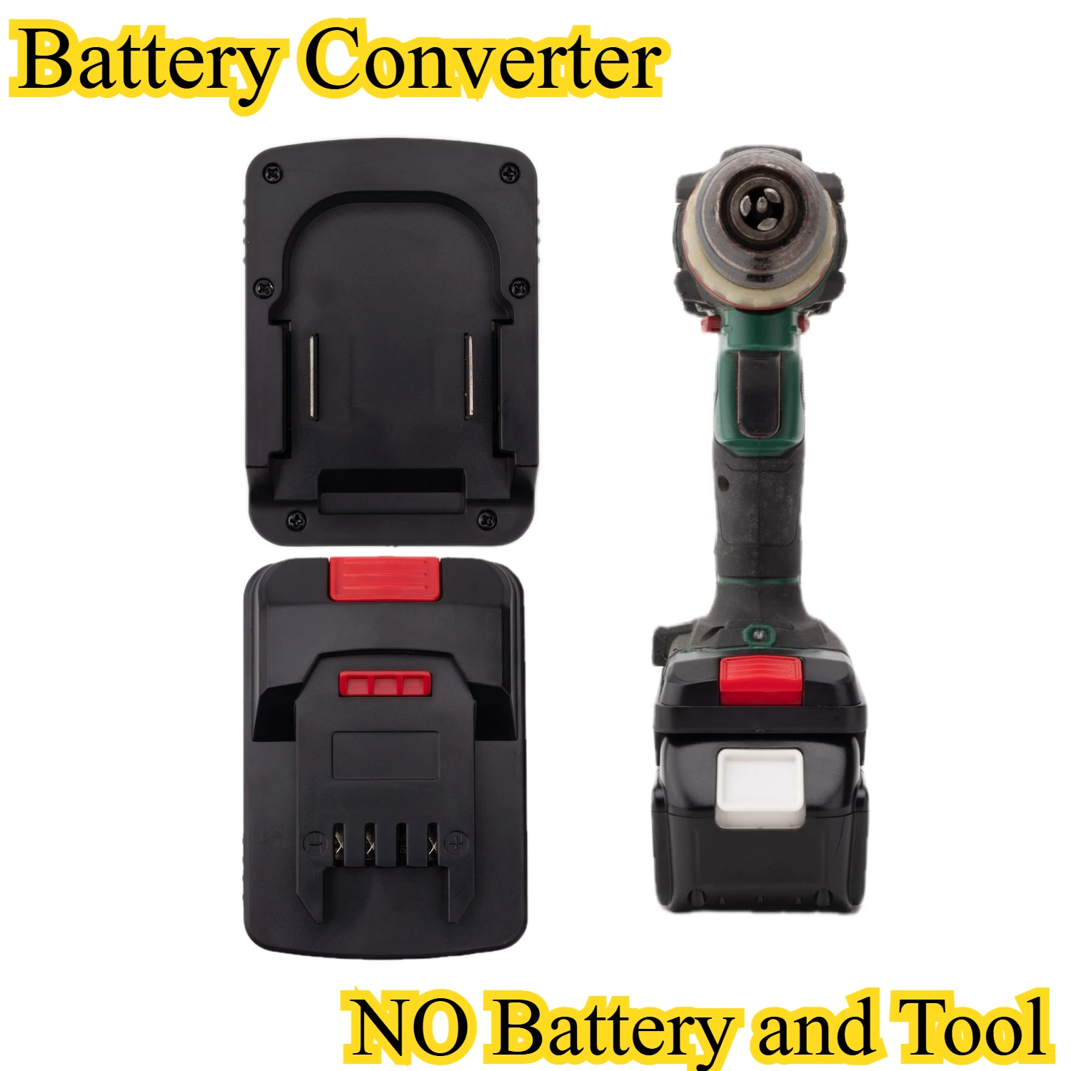 Adapter for LID Parkside X20V Li-ion Tool Convert To Makita 18V Li-ion Battery Portable Wireless Power Tool Drill Adapter