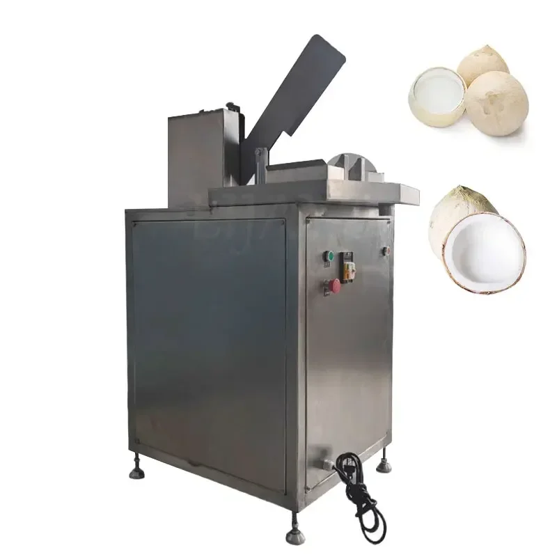 حرفية رائعة متينة وعمر خدمة طويل آلة استخراج المياه كوكو فتاحة جوز الهند آلة نصف قطع قشرة جوز الهند #6