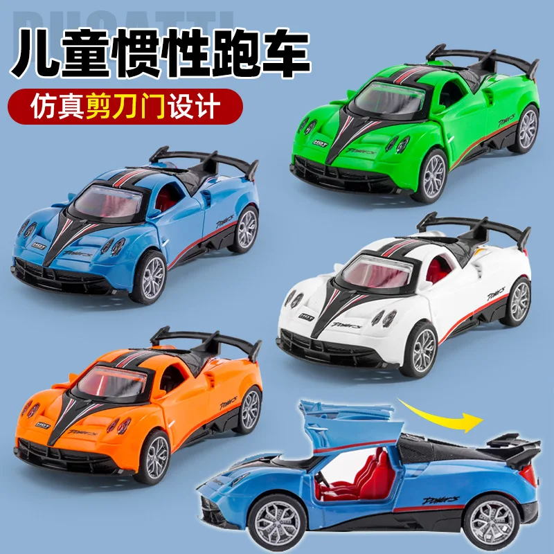 Inertia Four Wheel Drive Off Road Vehicle Mini 360 Spins Friction Truck Plastic Crashworthiness Model Toy Children Birthday Gift