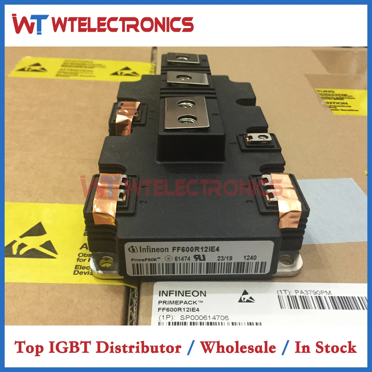 

FF600R12IE4 Оригинальный модуль Infineon FF600R12IE4 IGBT, новый FF600R12 IE4