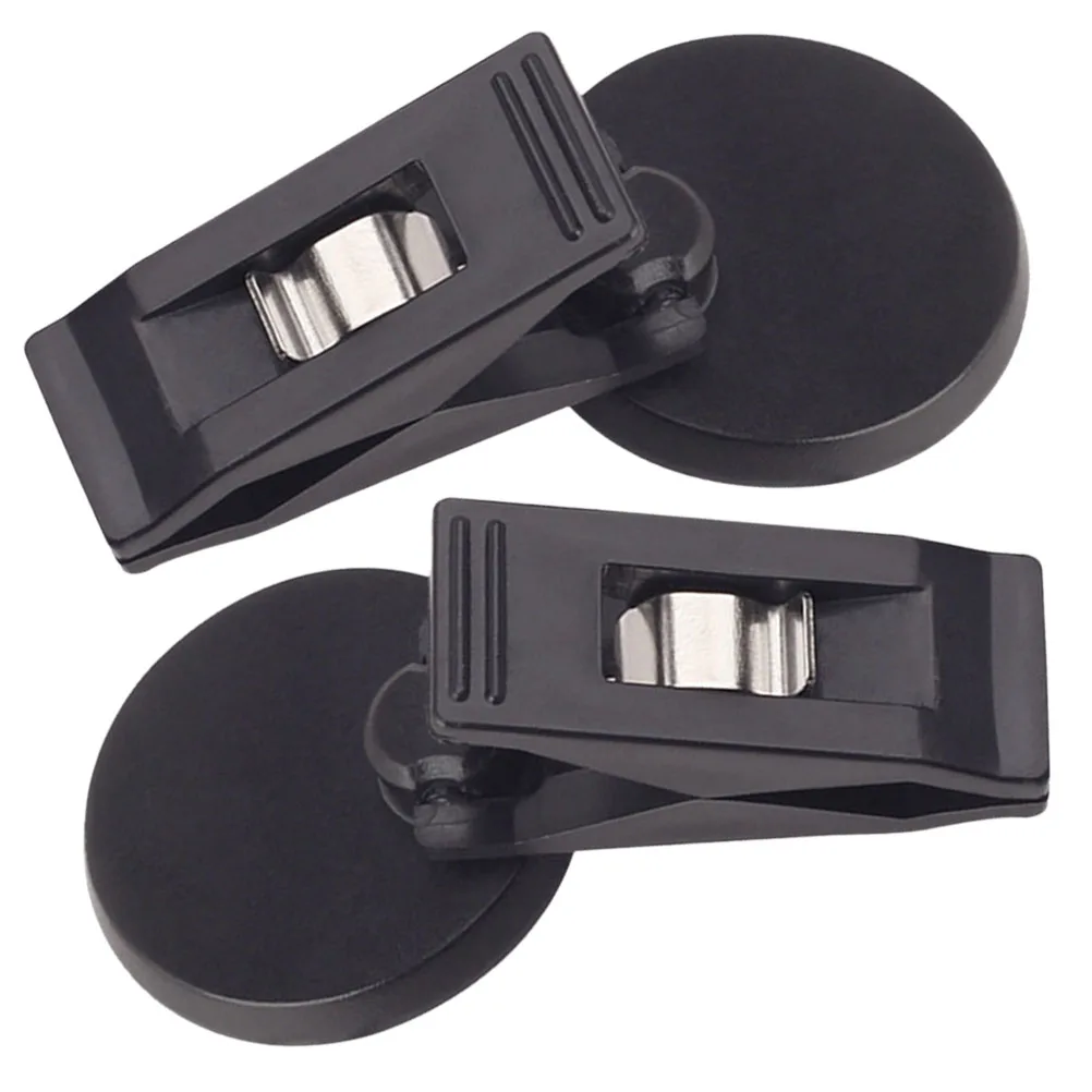 2pcs Car Ticket Holder Parking Permit Card Windshield Adhesive Mount Clips for Receipts Cards Keys