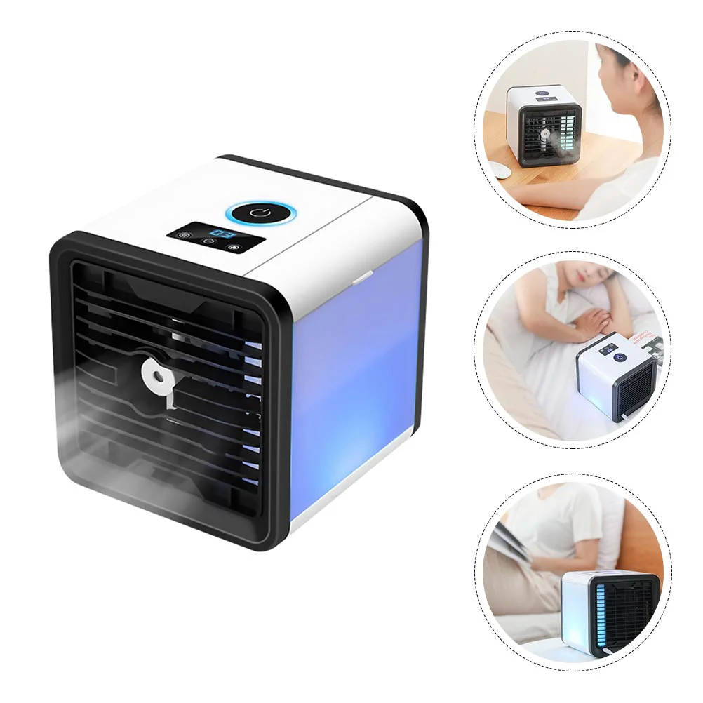 Air Cooler Conditioner Fan USB Table Mini Miniature Cooling Desktop Conditioning Portable Conditioners