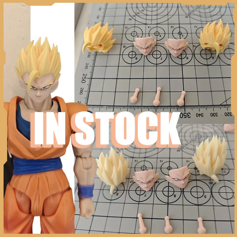 

Коллекционная модель головы Сон Гохана Сайяна (SSJ) 3.0 от XMJZ Studio, аксессуар для фигурки Dragon Ball Gohan Ssj