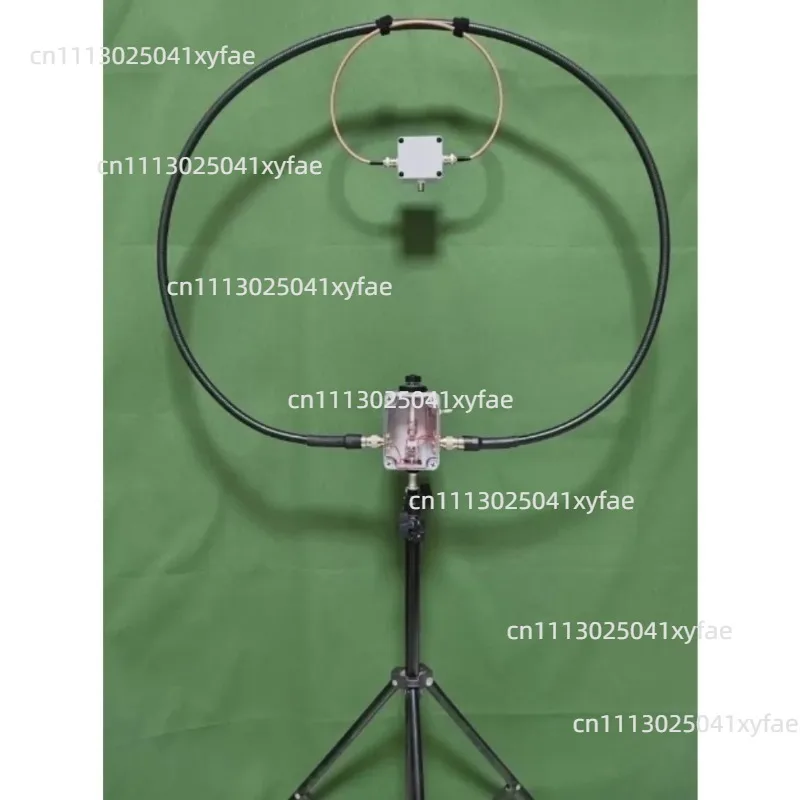 20W QRP Mini Loop Aerial High Q Shortwave Signal Matching Antenna For Portable Multi-band Signal Test Equipment