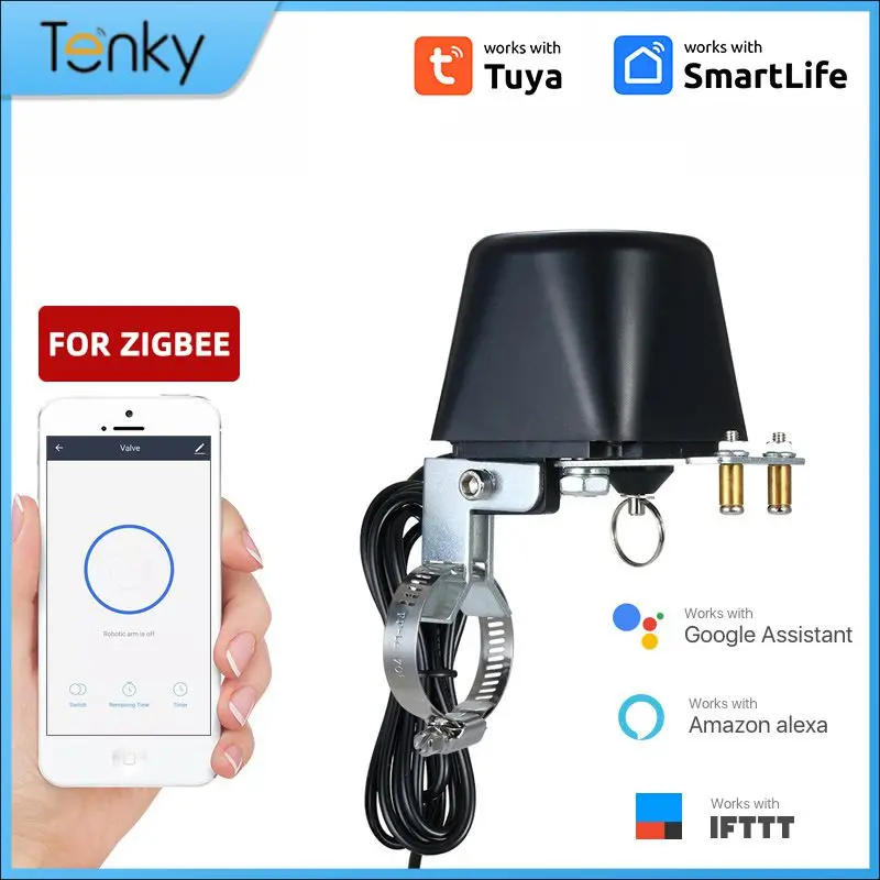 

Tuya Smart Life Wifi/ Water Valve Controller Timer Auto Switch via Alexa Smartthings Home Assistant Yandex Station 2 Alice