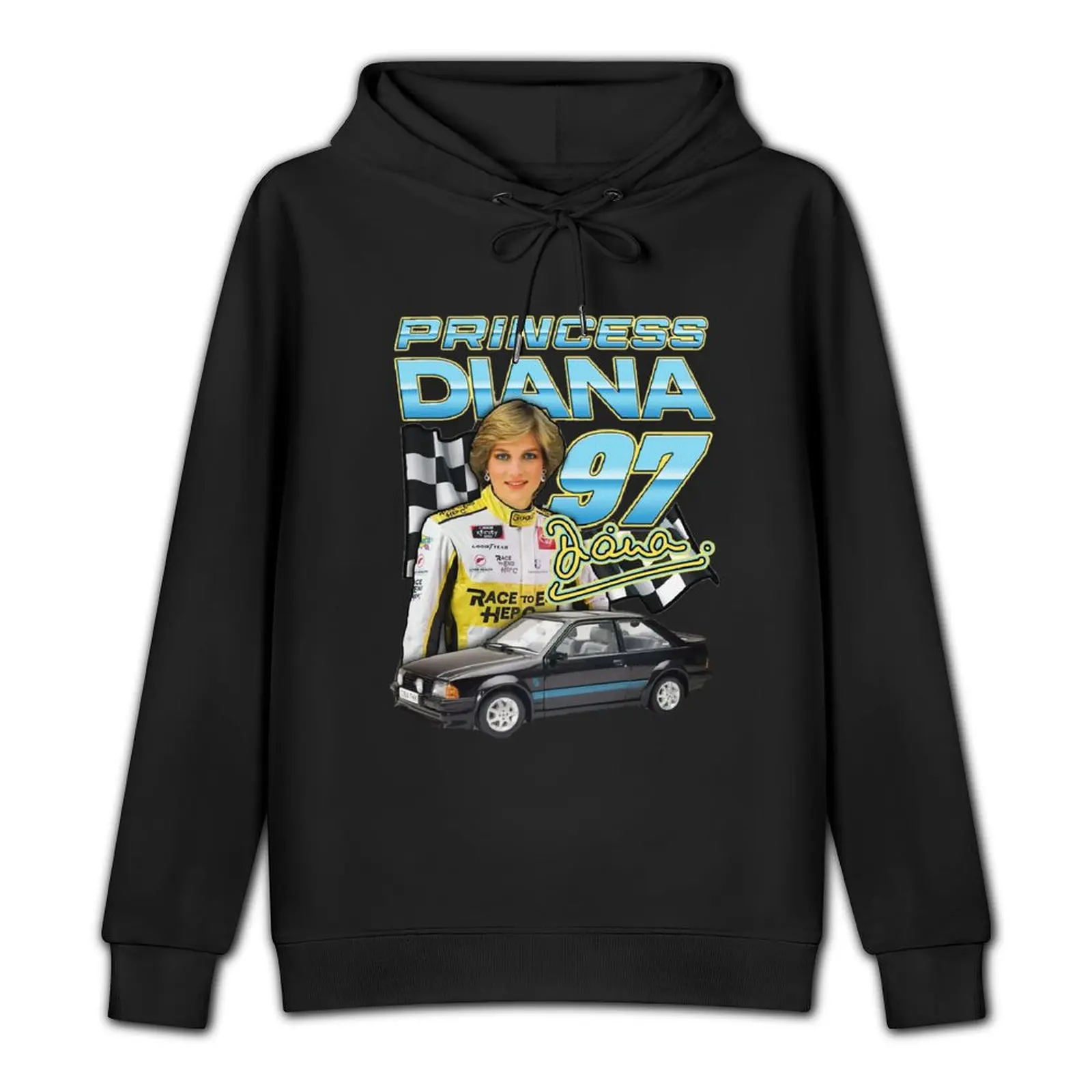 Princess Diana 97 Pullover Hoodie korean clothes autumn jacket men male clothes men's coat hoodie graphic