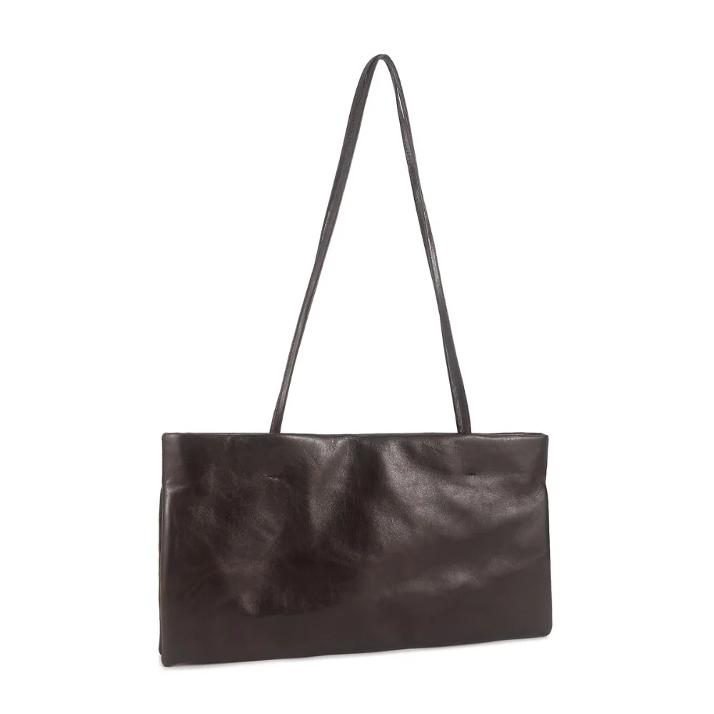 New Classic Long Handbag Three-layer Multi-back Satchel Commuter Bag Texture Versatile Unique Fashion Simple Casual Daily