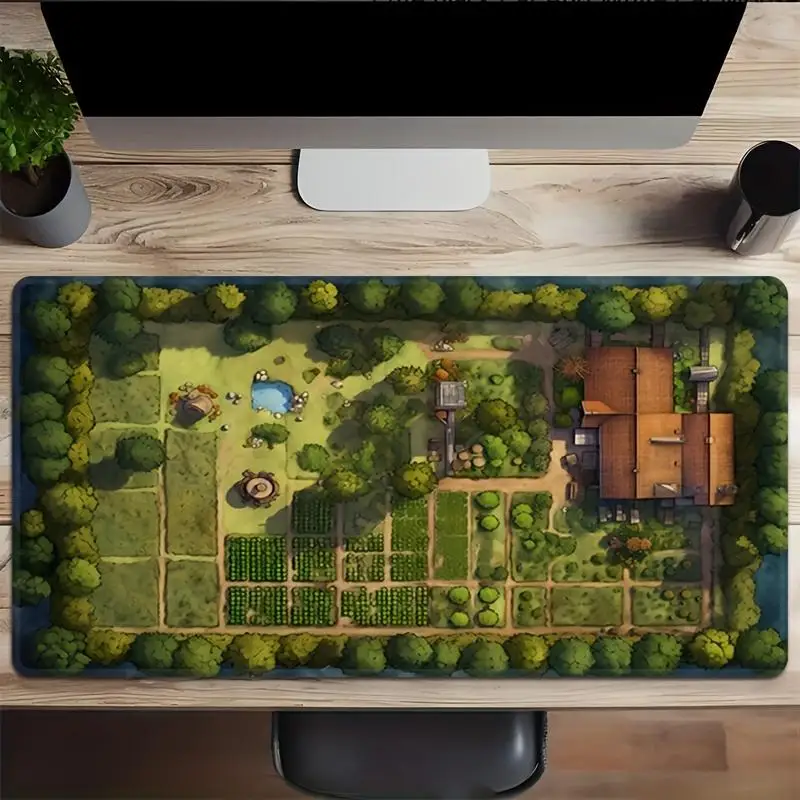Farm New Hot-selling Large size Mouse Pad Laptops Gaming Deskmat  Mousepad Anime Office Carpet Keyboard Computer Rubber material