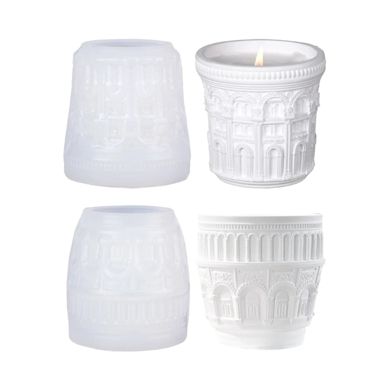 

652F Reusable Nordic Styles Flexible Silicone Craft Mould for Plaster Castes Resin Jewelry and Decorative Storage Solution
