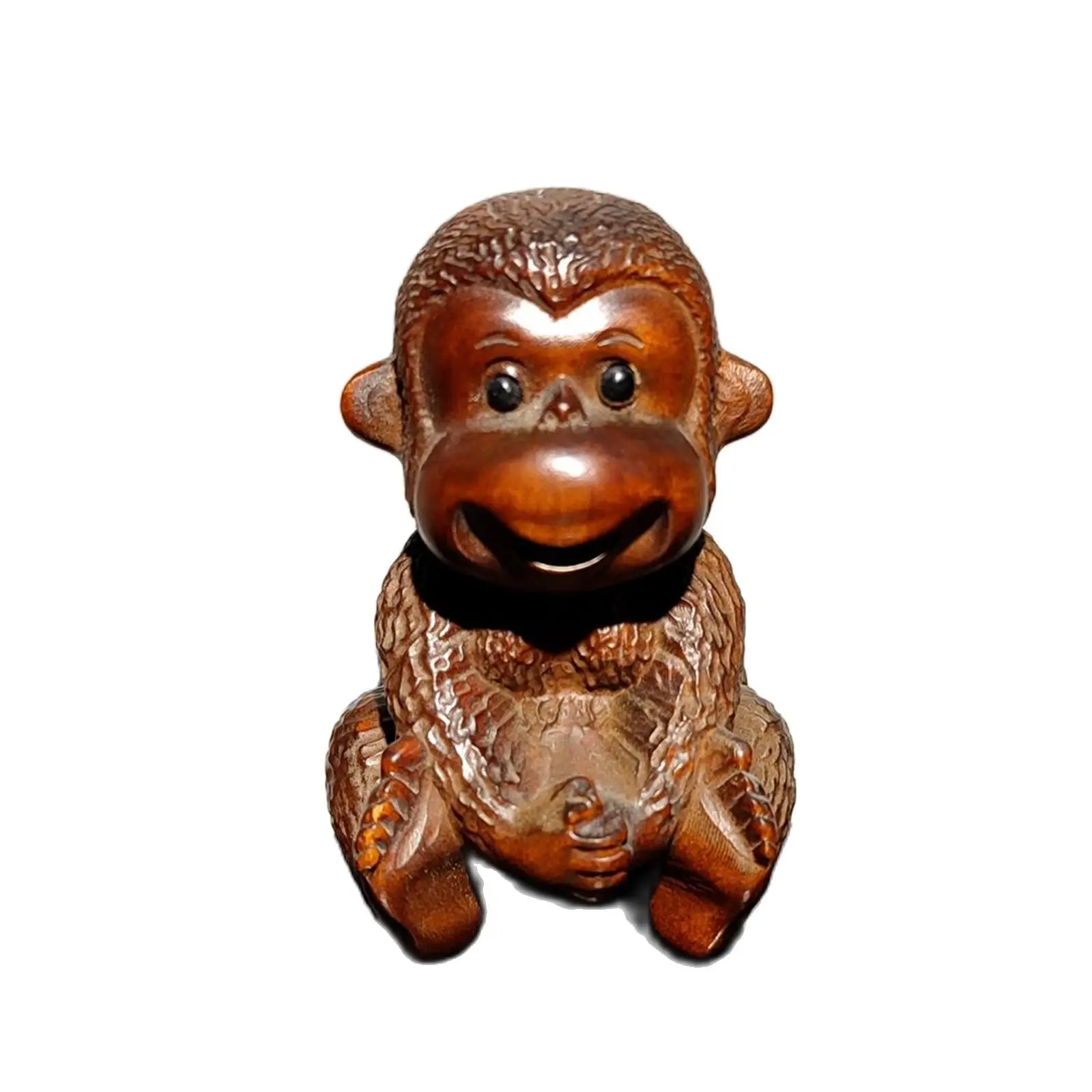 

vintage monkey statue gorilla figurine wooden sculptures home decor wood carving gift souvenir