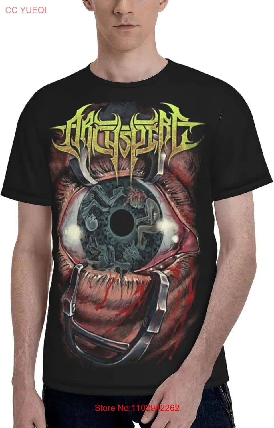 Футболка Archspire Band Мужская модная рубашка с коротким рукавом летняя повседневная футболка