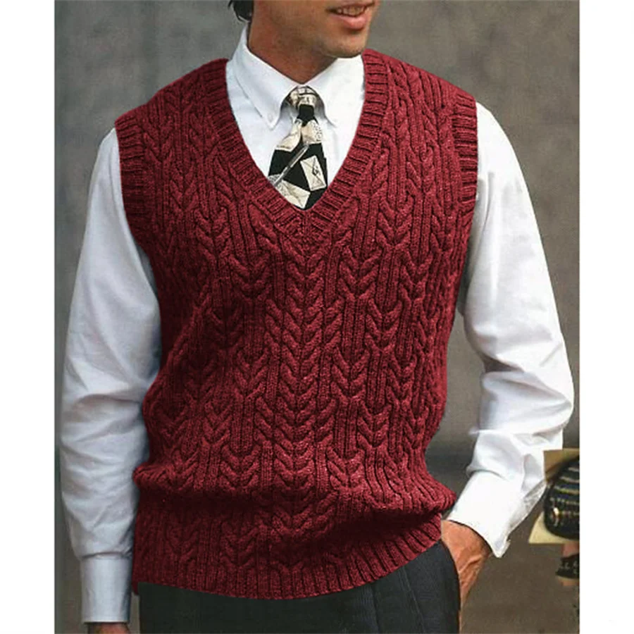 Thumbnail 4 - #55 Best Mens Knit Sweater Vests to Buy In 2026