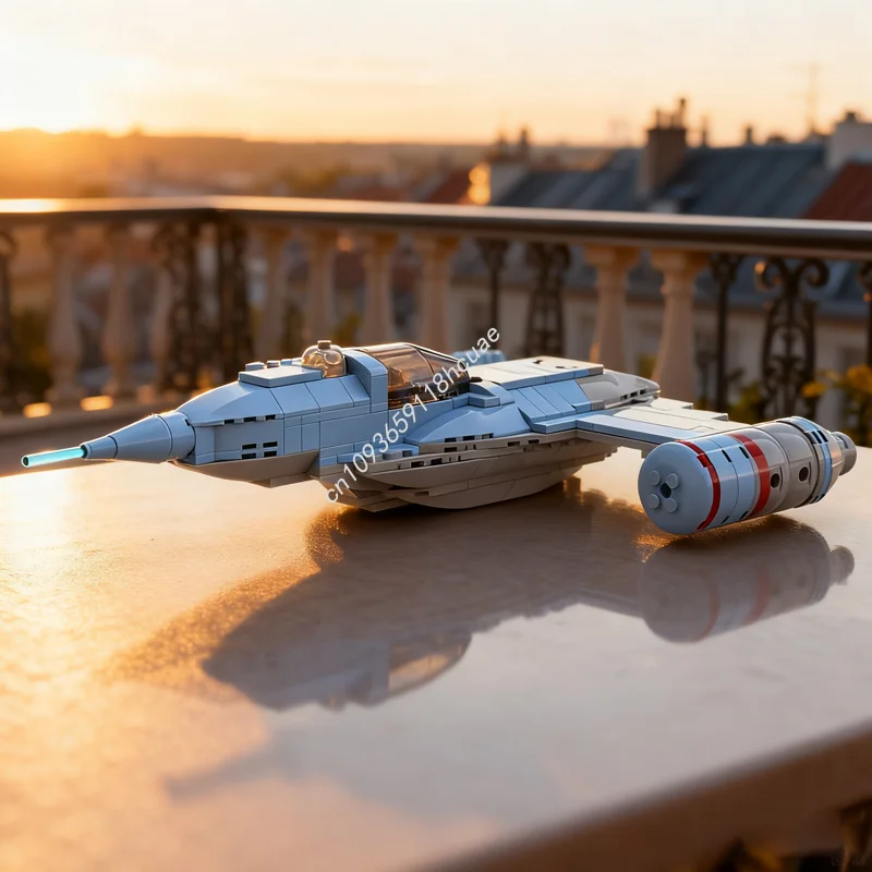 

280pcs MOC N X Police Cruiser Star Battle Model Building Christmas Gift Blocks Toy Construction DIY Creative Idea Brick Birthday