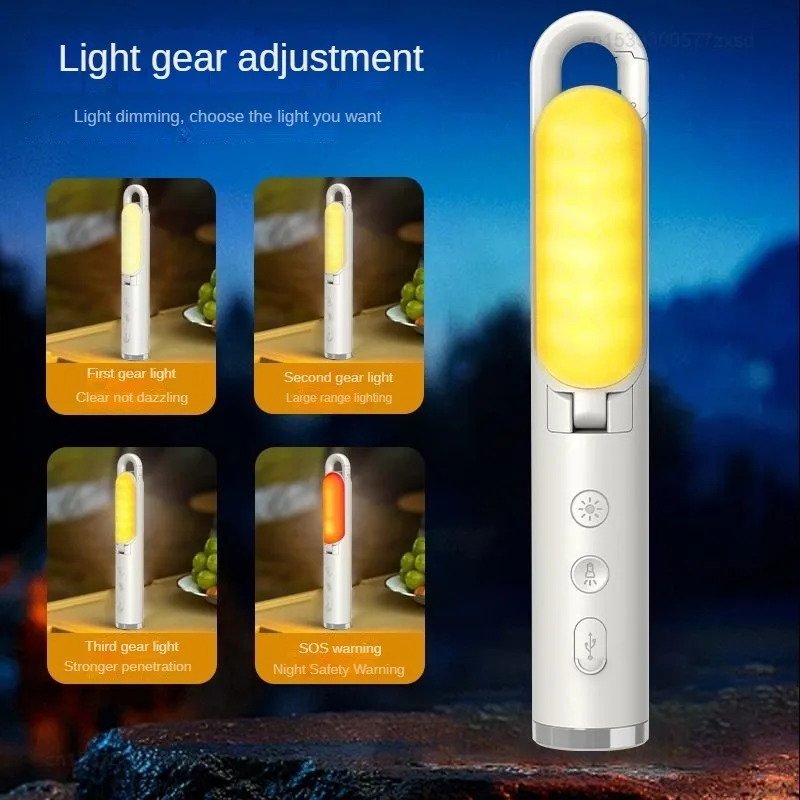 Xiaomi Youpin Camping Light Rechargeable Multi-function Outdoor Tent Lamp Atmosphere Lamp Equipment Bulb Outdoor Camping Tools