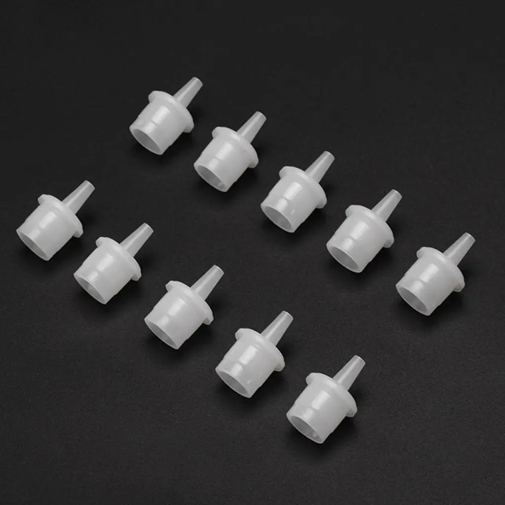 10 Pieces Plastic Grafting False Glue Bottle Stopper Plug .1 x 3..7 cm / 1.22 x 1.37 x 0.66 inch