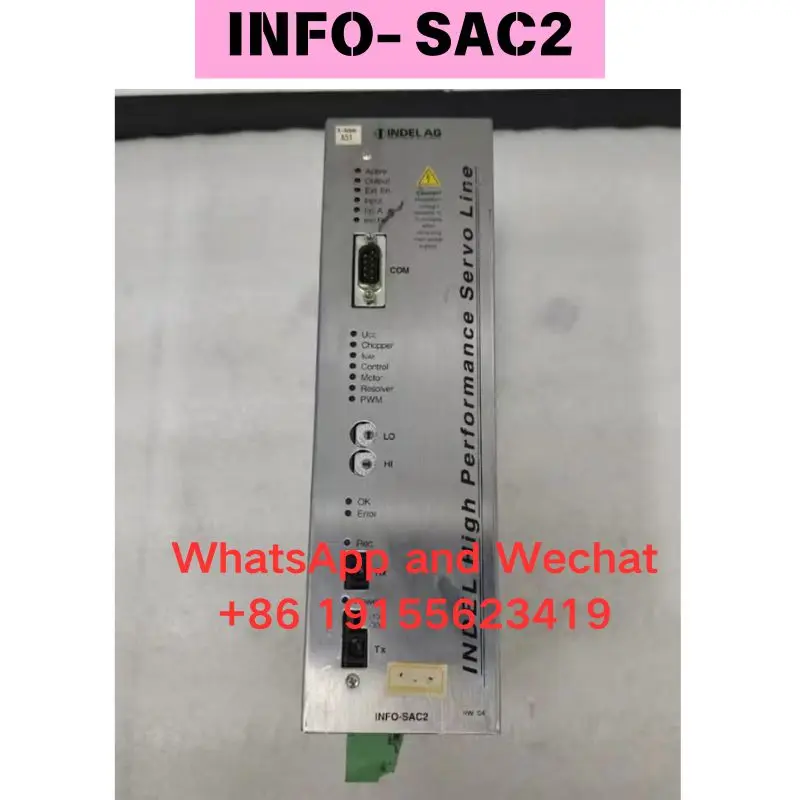 Used INFO-SAC2 Driver Functional test OK Quick delivery