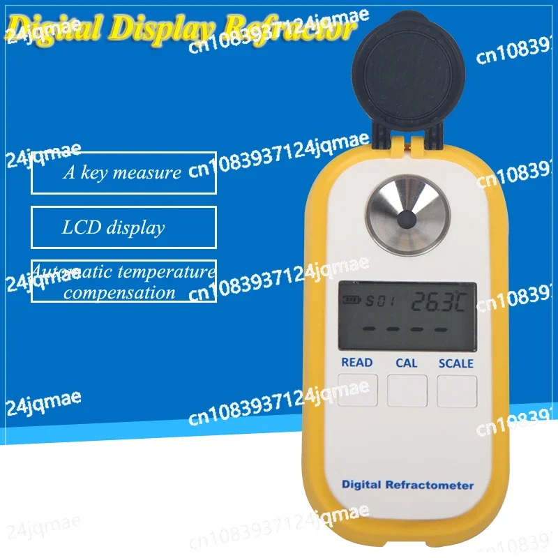 Sugar Meter Digital Display Electronic Portable Sugar Fruit Drink Sweetness Concentration Measuring Instrument DR-101