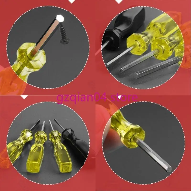 N7MD 4Pcs Screwdriver Set for DIY Enthusiasts and Repair Technicians
