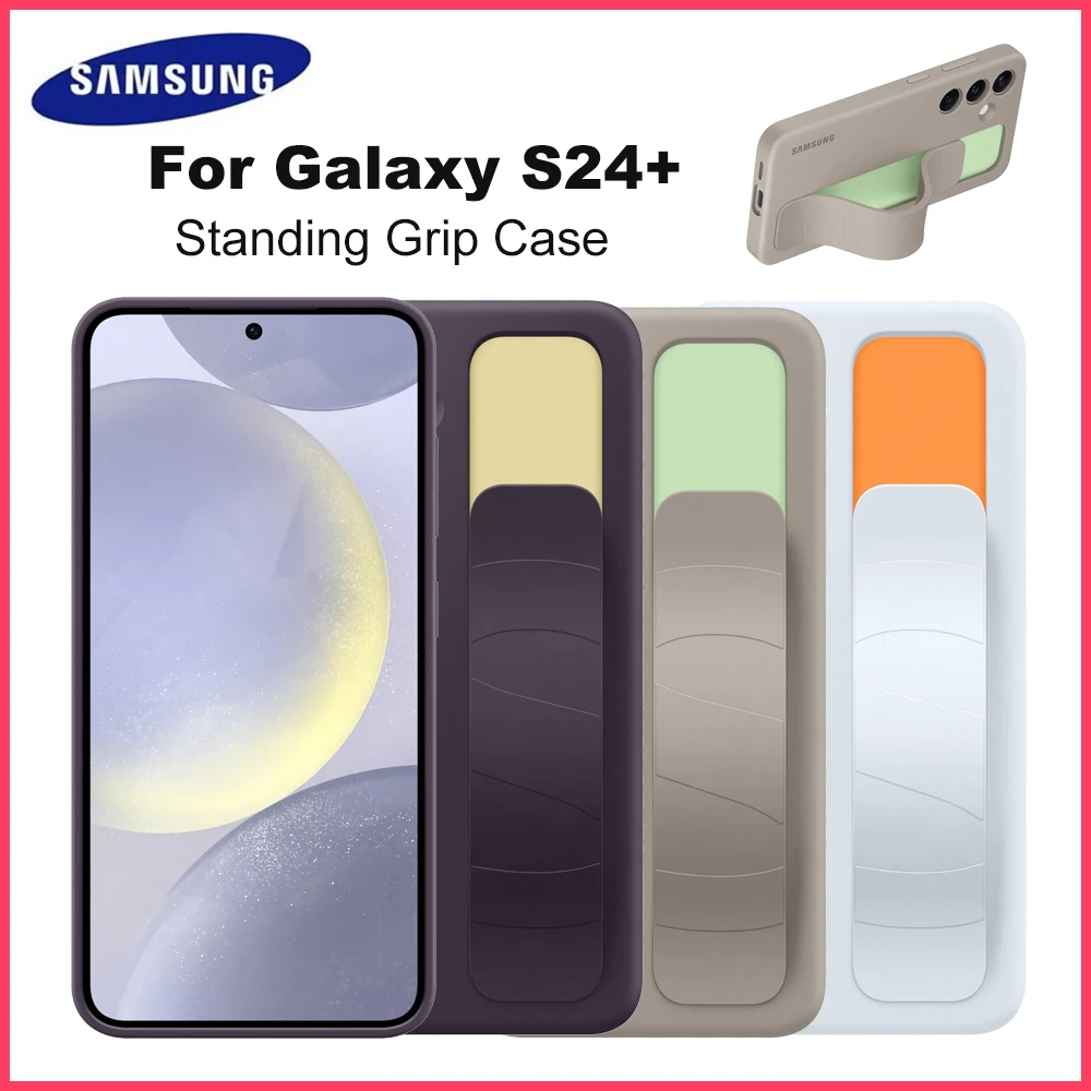

Original for Samsung Galaxy S24+ S24Plus Standing Grip Case Standing Grip Case EF-GS926