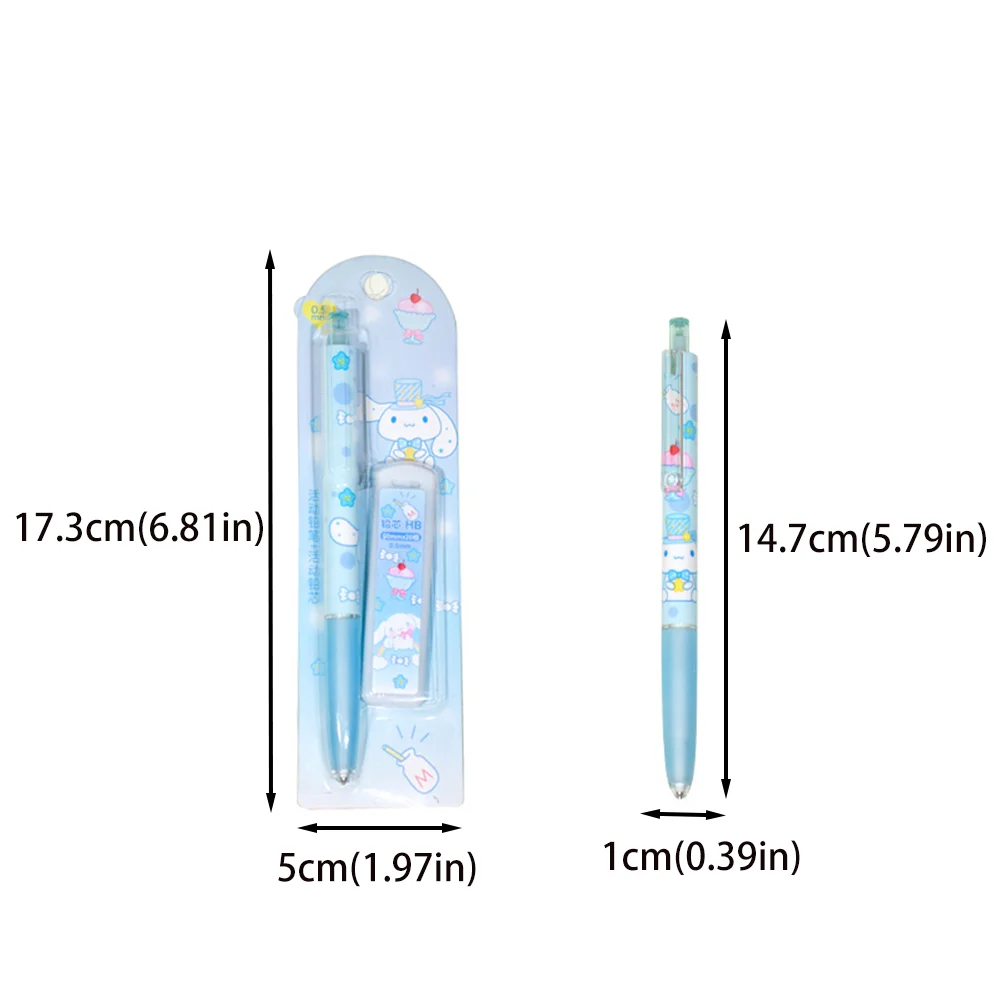 サンリオプレス鉛筆かわいい漫画メロディークロミシナモロールポチャッコ機械式自動鉛筆オフィス学生文具